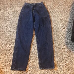 GAP Women's High Waisted Vintage Jeans Dark‎ Wash Classic Denim Pants Casual